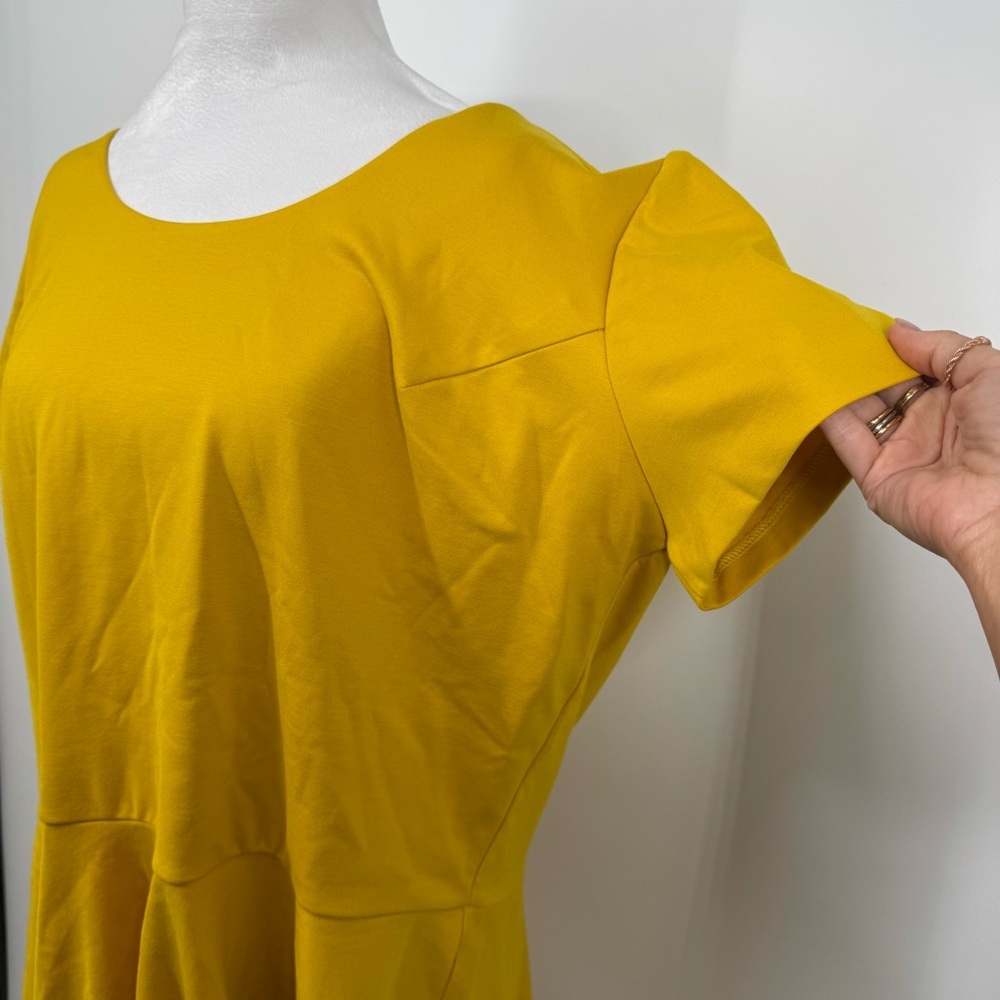 GB X Amanda Uprichard Yellow Tunic Dress - Picture 4 of 10